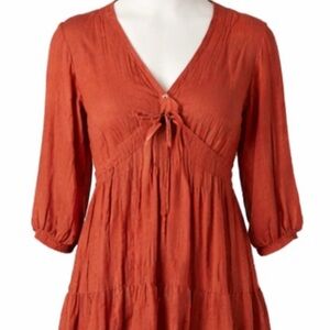 Baltic Born Rust Mini Dress